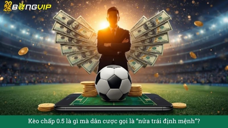 Kèo chấp 0.5 – Cẩm Nang Soi Kèo Chuẩn Xác 2026 BONGVIP